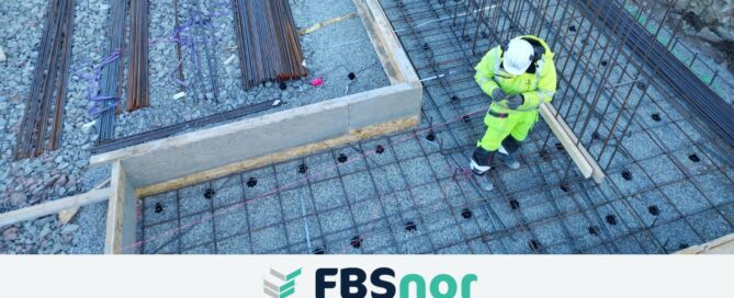 Byggestart er godt i gang i Lyseveien og betongarbeidet utføres av Ring Forskaling AS